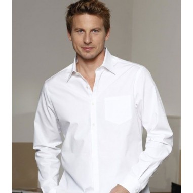 Pánska čašnícka košeľa Carpi Man dlhý rukáv - biela, CG Workwear