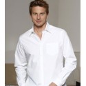 Pánska čašnícka košeľa Carpi Man dlhý rukáv - biela, CG Workwear