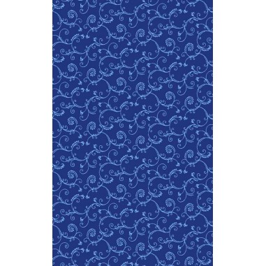 Obrus Gala, potiahnutý fóliou, umývateľný, modrý, 80x80cm - Mank