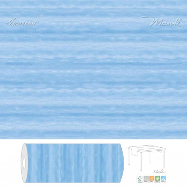 Šerpa z netkanej textílie Aquarell modrá, 40cmx24m,Mank
