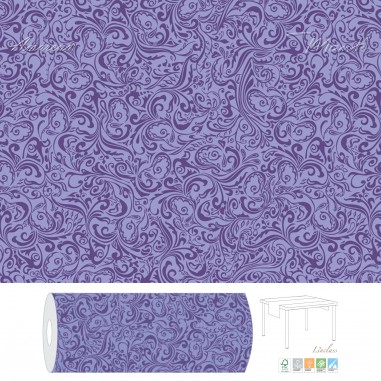 Šerpa z netkanej textílie Lias fialová,40cmx24m, Mank