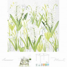 Jarné papierové servítky Amelie ,33x33cm,Mank