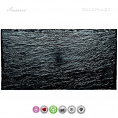 Plastový podnos Rock na fingerfood v imitácii kameňa 300x158mm 2