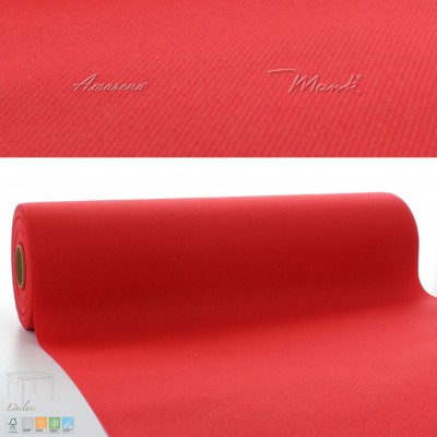 Stredová šerpa na stôl 0,4x24m Mank, červená