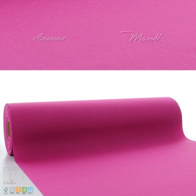 Stredová šerpa na stôl 0,4mx24m Mank, cyklámenová