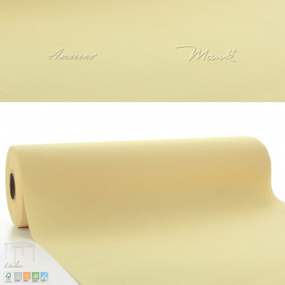 Stredová šerpa na stôl 0,4mx24m Mank, vanilková