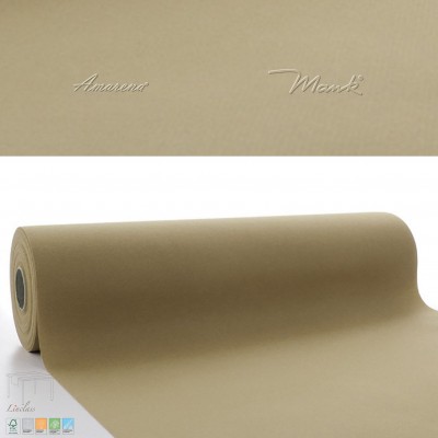 Stredová šerpa na stôl 0,4mx24m Mank, prírodná hnedá