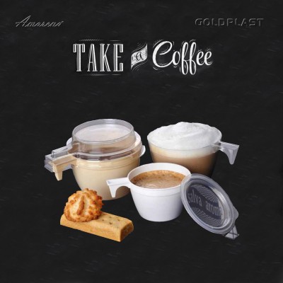 Kvalitné plastové šálky na kávu, cappuccino - transparentné, 190ml