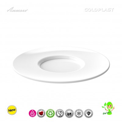 Nerozbitný tanierik pod šálku na kávu 150ml, extra pevný, 6ks