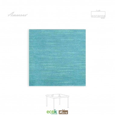 Servítky z netkanej textílie 40x40cm, Melange Petrolio - Pack Service