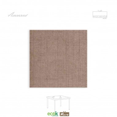 Servítky z netkanej textílie Micro, Gaia Cacao, 40x40cm, Pack Service