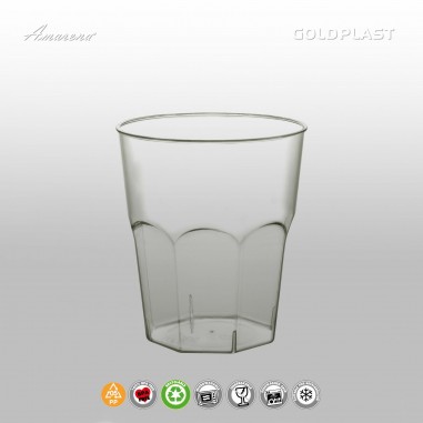 Plastový koktailový pohár - 270ml, nerozbitný - GoldPlast
