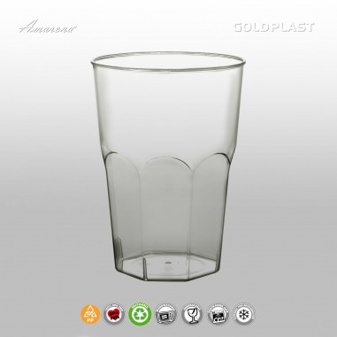 Plastový koktailový pohár - 350ml, nerozbitný, GoldPlast