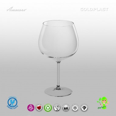 Plastový koktejlový pohár 860ml - nerozbitný, GoldPlast