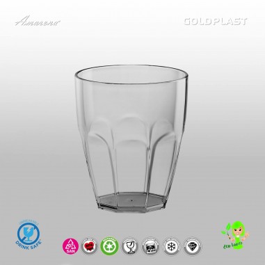Plastový pohár na nealko 355ml - nerozbitný, GoldPlast