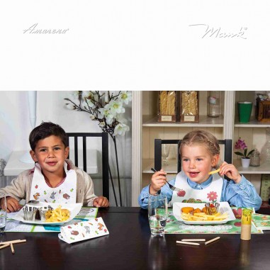 Detské papierové servítky Klaune Raupe,...