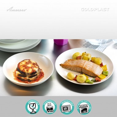 Nerozbitné taniere na hlavné jedlo STOVEN Ø...