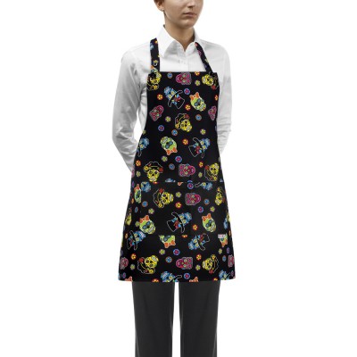 Čašnícka a kuchárska zástera okolo krku, 70x70cm, Mexico, zn. Egochef