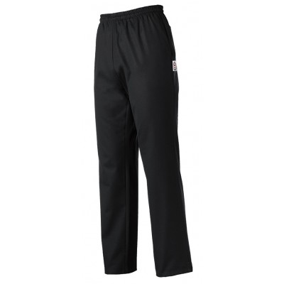 Kuchárske nohavice Big Pant - Black, čierne, 5XL-7XL, Egochef