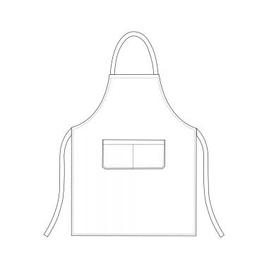 Veľká kuchárska zástera Big-Grey mix-šedá,...