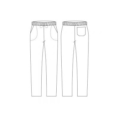 Kuchárske nohavice Coulisse Skulls, vzorové, Egochef