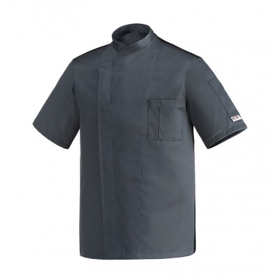 Kuchársky rondon Convoy Ottavio - šedý, krátky rukáv, Egochef