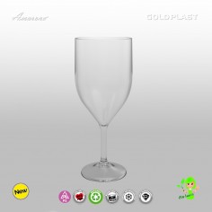 Nerozbitný plastový pohár na víno, 300ml, TOP CENA