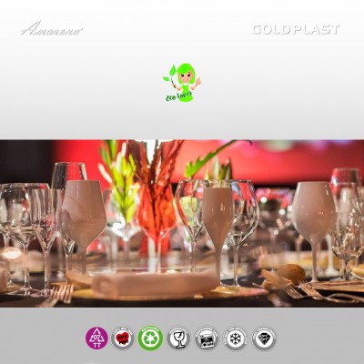 Nerozbitné plastový poháre Gold Plast