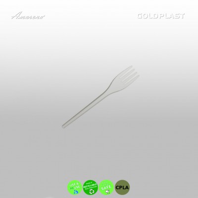 Kompostovateľné vidličky 16,5 cm, 50ks