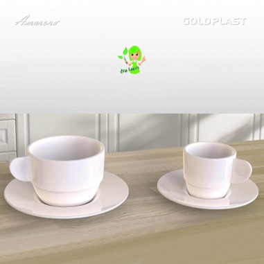 Nerozbitný tanierik pod šálku na kávu 70ml,...