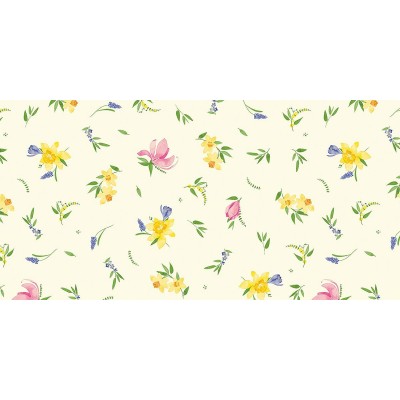Behúň na stôl Laura lúčne kvety, 40cmx24m, netkaná textília