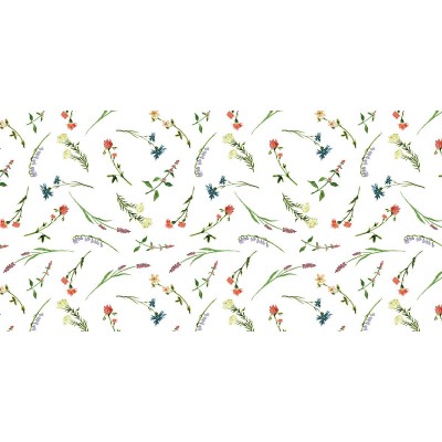 Behúň na stôl Kalina lúčne kvety, 40cmx24m, netkaná textília