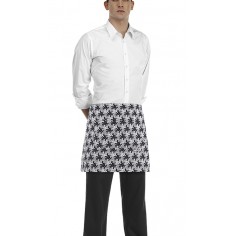 Barmanská zástera s vreckom 40x70cm, Geko, zn. Egochef