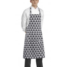 Kuchárska a čašnícka zástera okolo krku, 90x70cm, Geko, zn. Egochef