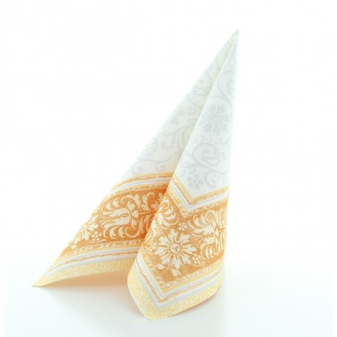 Slávnostné servítky Lara terakotta, 40x40cm,...