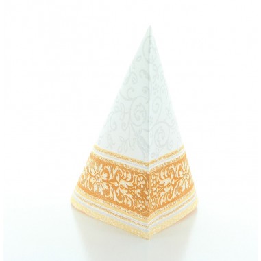 Slávnostné servítky Lara terakotta, 40x40cm,...