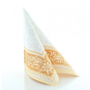 Slávnostné servítky Lara terakotta, 40x40cm,...