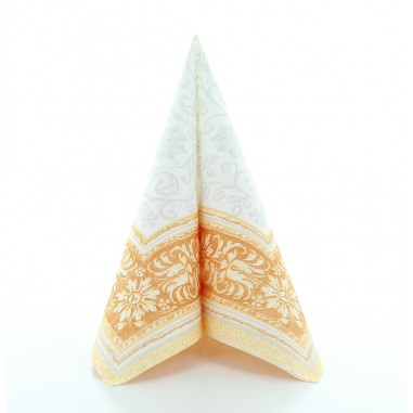 Slávnostné servítky Lara terakotta, 40x40cm,...