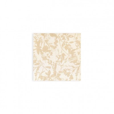 Slávnostné servítky z netkanej textílie Soiree krémové, 40x40cm