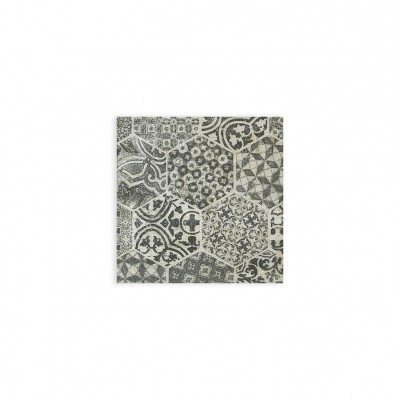 Elegantné servítky z netkanej textílie Esa fumé, 40x40cm, vzor majolika