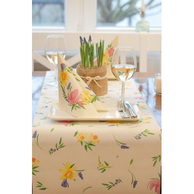 Servítky Laura lúčne kvety, netkaná textília, 40x40cm