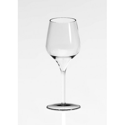 Nerozbitný plastový pohár Sense, 350ml, číry