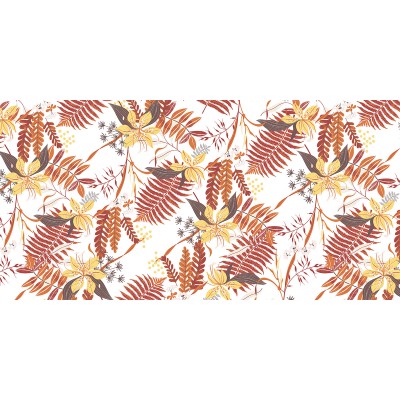 Jesenný behúň na stôl Hennes, 0,4mx24m, netkaná textília