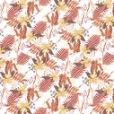 Jesenný obrus z netkanej textílie Hennes, 80x80cm