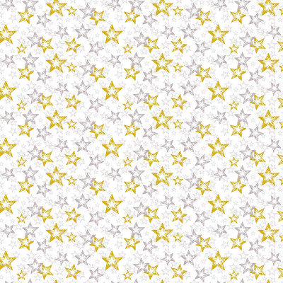 Vianočný obrus zlaté a strieborné hviezdy Allison, 80x80cm