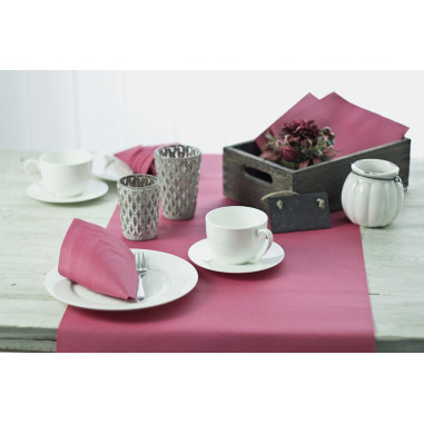 Stredová šerpa na stôl 0,4mx24m Mank, berry...