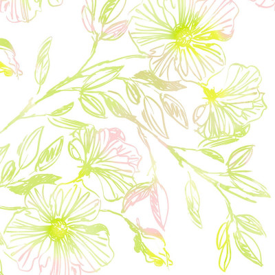 Kvetované servítky Kelani 40x40cm, netkaná textília