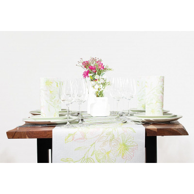 Kvetované servítky Kelani 40x40cm, netkaná textília