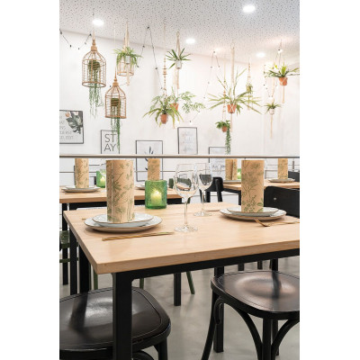 Servítky Opus Flora 40x40cm, recyklovaný papier, 100ks