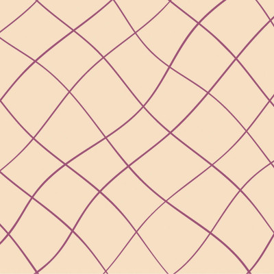 Servítky z netkanej textílie Louis waves, berry, 40x40cm